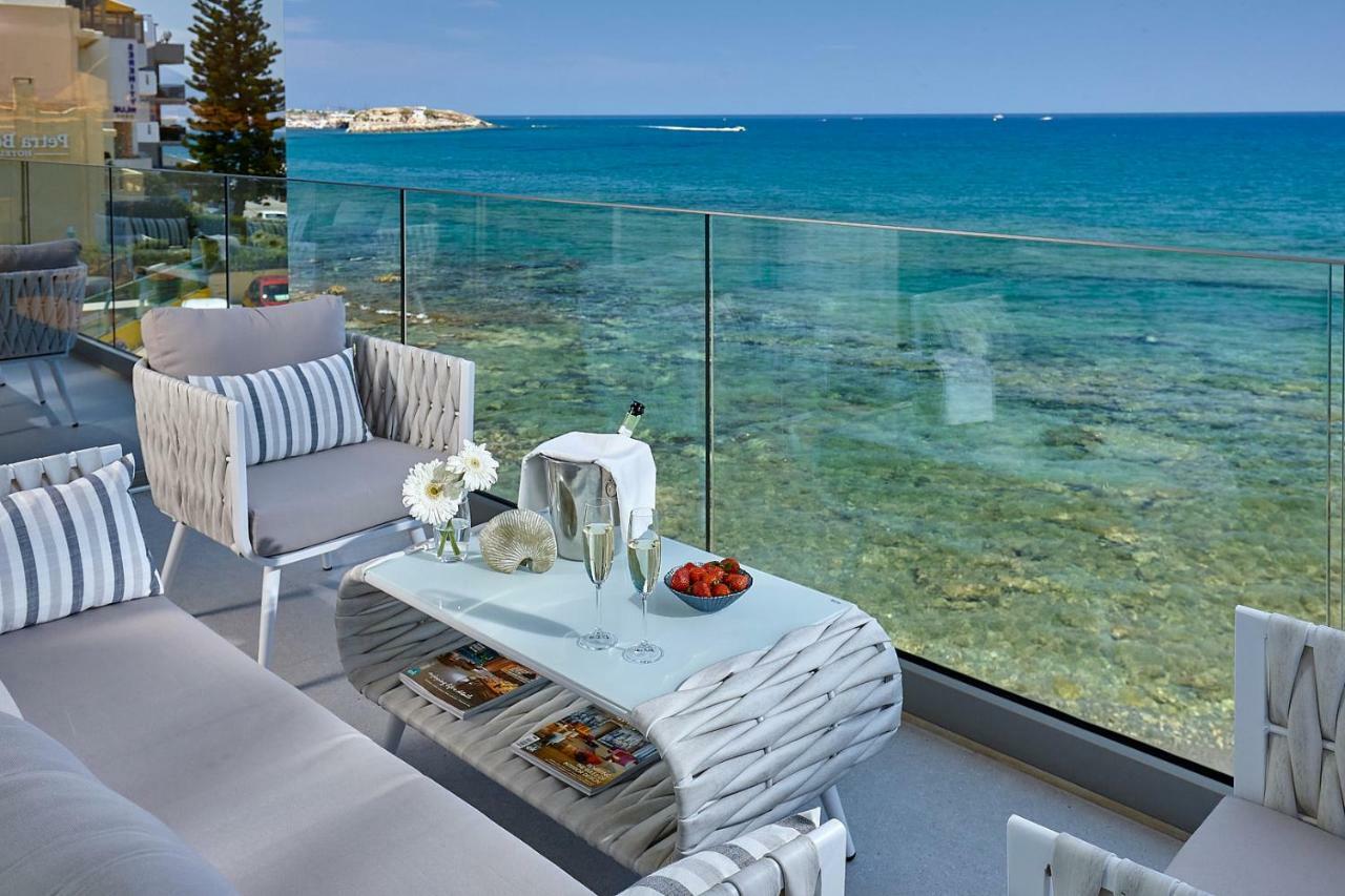 Seafront Apartments By Myseasight Hersonissos (Crete) Exterior foto