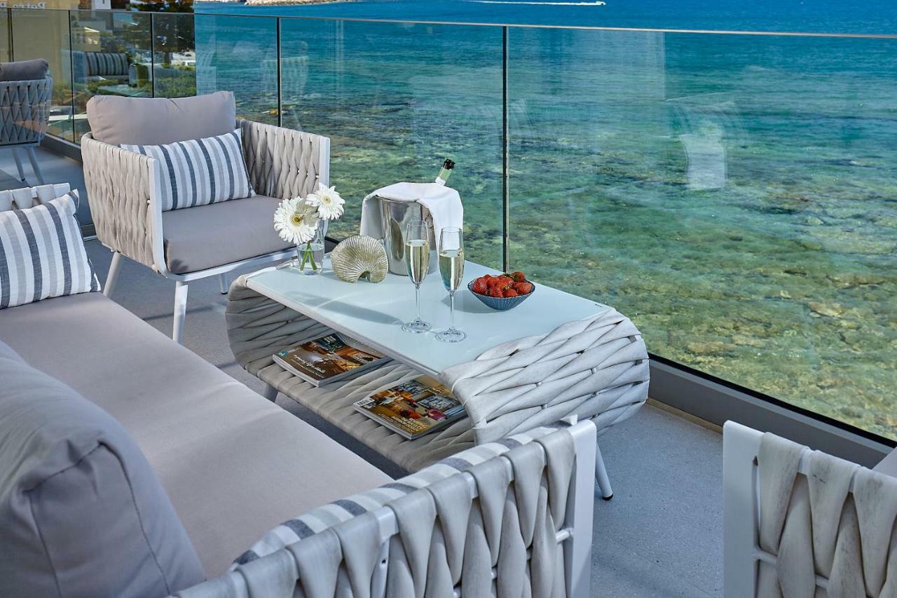 Seafront Apartments By Myseasight Hersonissos (Crete) Exterior foto